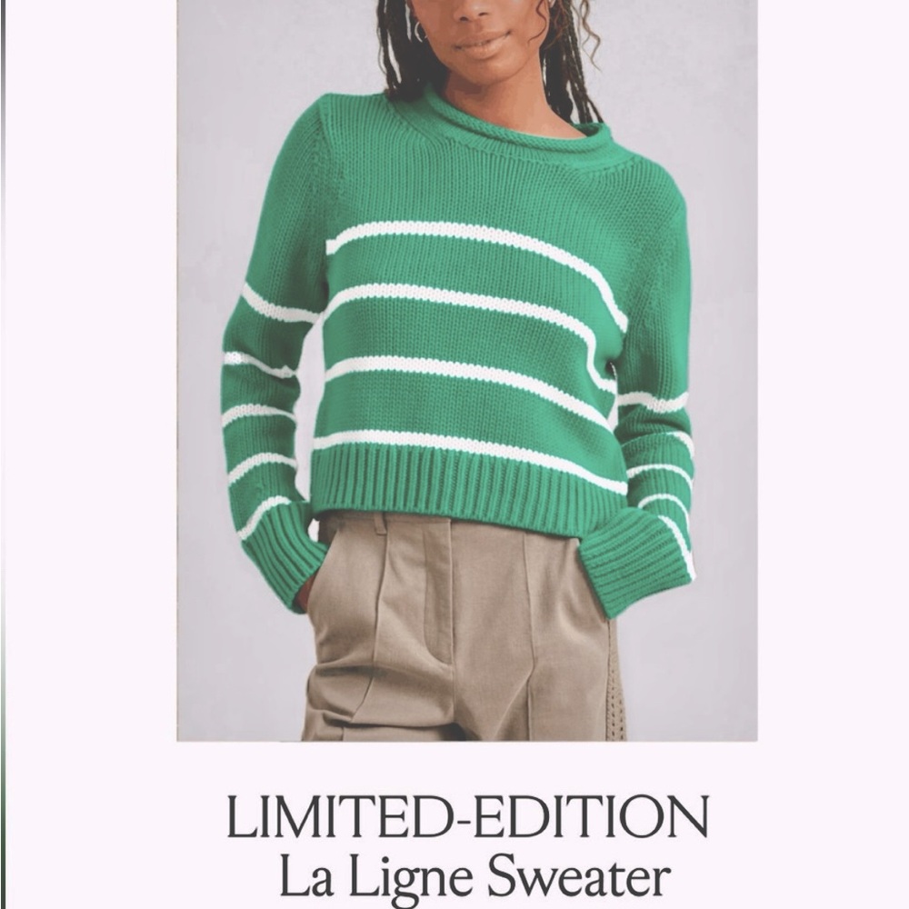 NWT Mini Marin Sweater size SMALL,cropped yet chunky weight.